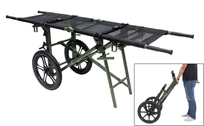 Stretcher Wheel Cart / Wheeled Litter Carrier