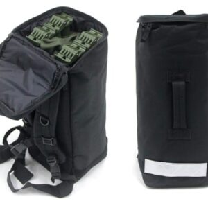 MedEvac4 carrier for folded stretcher