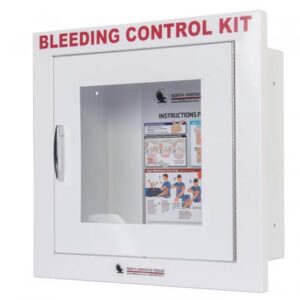Bleeding Control Semi-Recessed Metal Wall Case